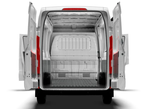 Maxus E Deliver 9 Van L3H2 HQInterior 2025 3D Model