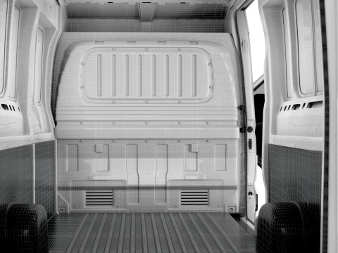 Maxus E Deliver 9 Van L3H2 HQInterior 2025 3D Model