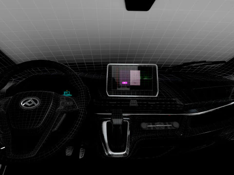 Maxus E Deliver 9 Van L3H2 HQInterior 2025 3D Model