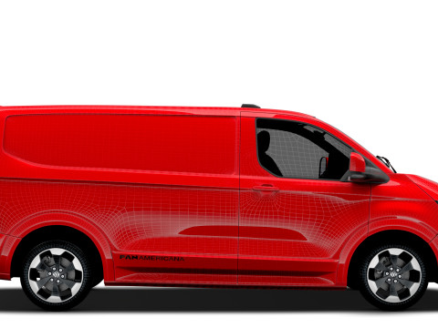Volkswagen E Transporter L1H1 2025 3D Model