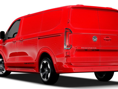 Volkswagen E Transporter L1H1 2025 3D Model