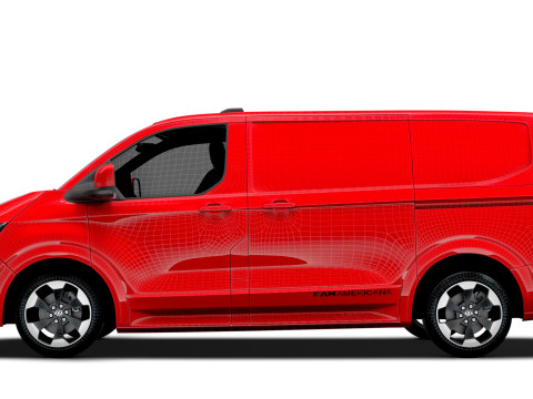 Volkswagen E Transporter L1H1 2025 3D Model