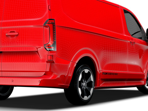 Volkswagen E Transporter L1H1 2025 3D Model