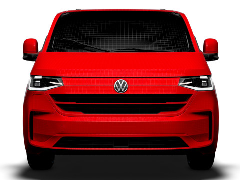 Volkswagen E Transporter L1H1 2025 3D Model