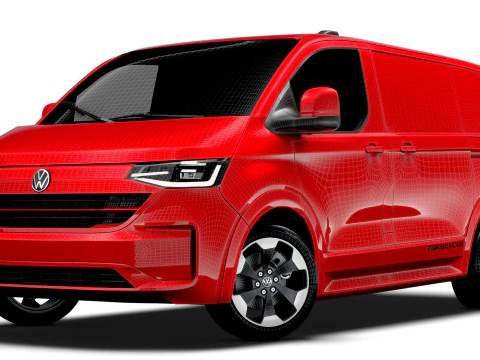 Volkswagen E Transporter L1H1 2025 3D Model