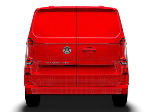 Volkswagen E Transporter L1H1 2025 3D Model