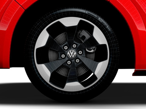 Volkswagen E Transporter L1H1 2025 3D Model