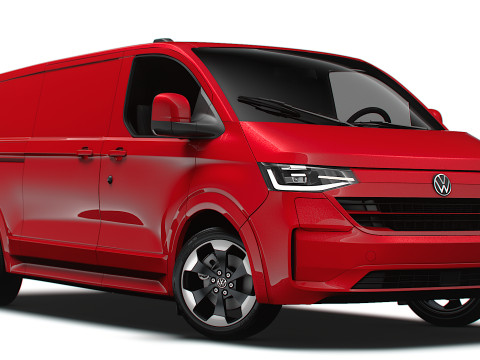 Volkswagen E Transporter L2H1 2025 3D मॉडल