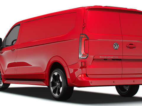 Volkswagen E Transporter L2H1 2025 3D-Modell