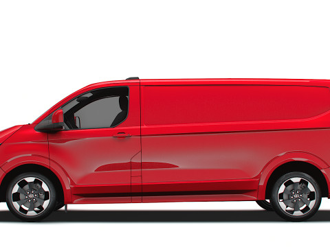 Volkswagen E Transporter L2H1 2025 3D-Modell
