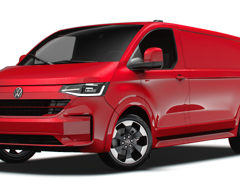 Volkswagen E Transporter L2H1 2025 3D-Modell