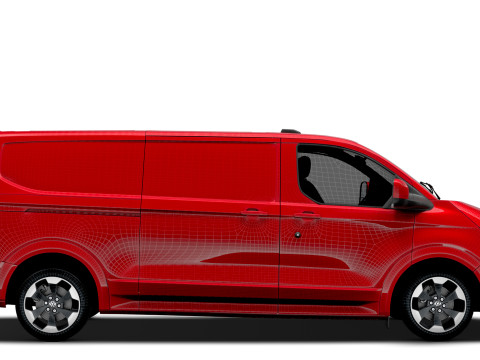 Volkswagen E Transporter L2H1 2025 3D-Modell