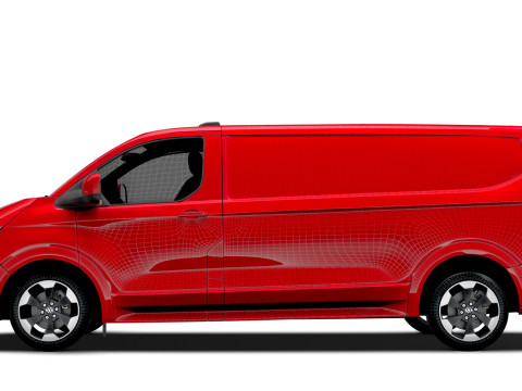 Volkswagen E Transporter L2H1 2025 3D-Modell