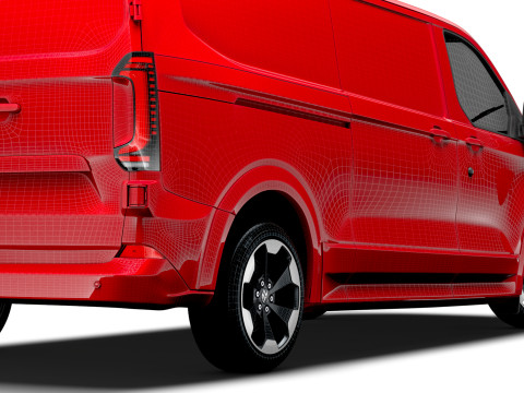 Volkswagen E Transporter L2H1 2025 3D-Modell