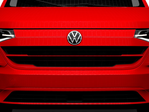 Volkswagen E Transporter L2H1 2025 3D-Modell