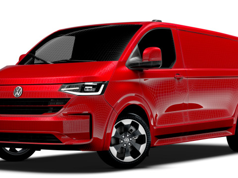 Volkswagen E Transporter L2H1 2025 3D-Modell