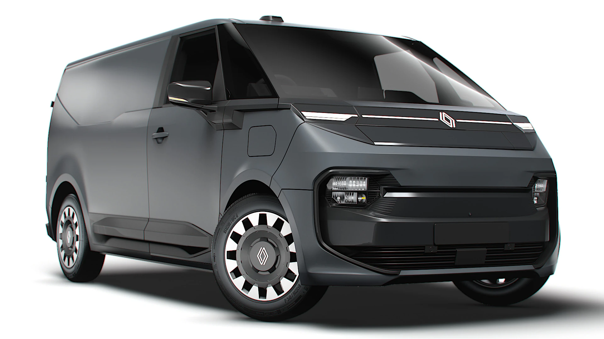 Renault Trafic e Tech Furgone 2025 Modello 3D .c4d .max .obj .3ds .fbx .stl .blend 