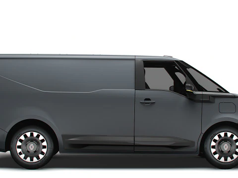 Renault Trafic e Tech Furgone 2025 Modello 3D