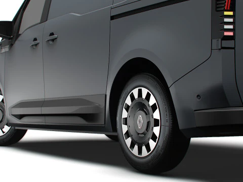 Renault Trafic e Tech Furgone 2025 Modello 3D