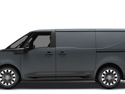 Renault Trafic e Tech Panel Van 2025 Modello 3D