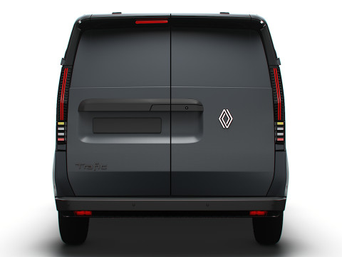Renault Trafic e Tech Panel Van 2025 Modello 3D