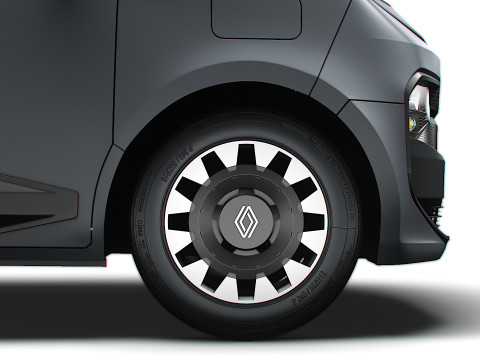 Renault Trafic e Tech Panel Van 2025 Modello 3D