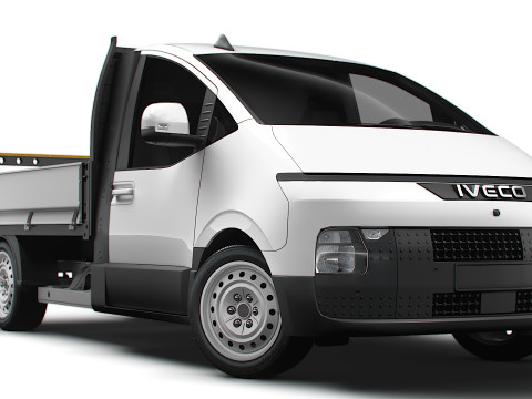 Iveco eMoovy Pickup 2025 3D मॉडल