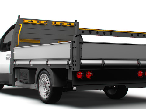 Iveco eMoovy Pickup 2025 Model 3D