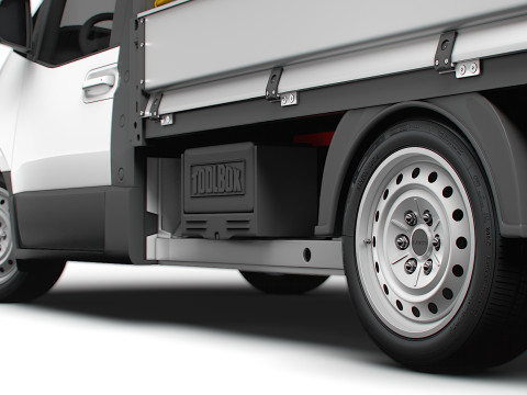 Iveco eMoovy Pickup 2025 Model 3D