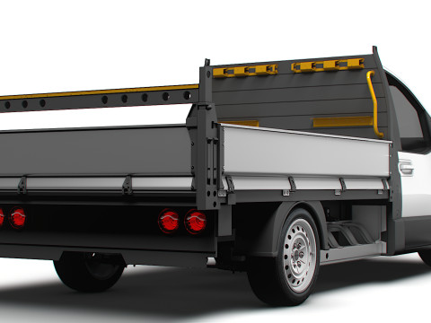 Iveco eMoovy Pickup 2025 Model 3D
