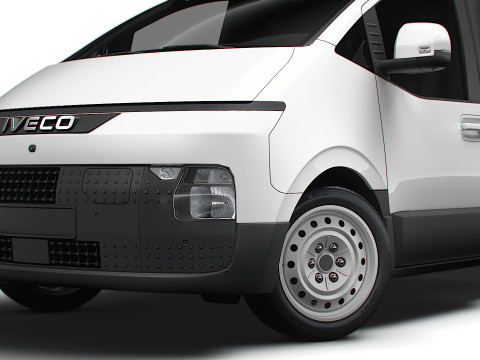 Iveco eMoovy Pickup 2025 Model 3D