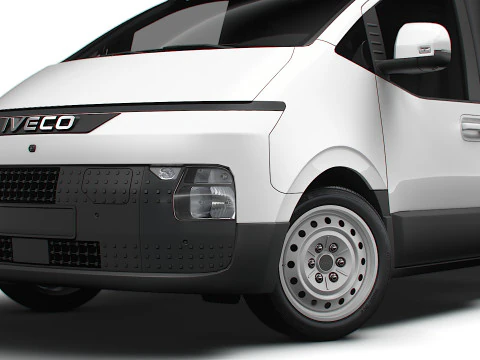 Iveco eMoovy Pickup 2025 3D Model