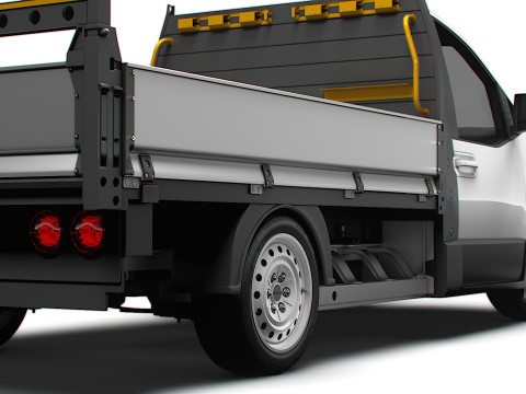 Iveco eMoovy Pickup 2025 Model 3D