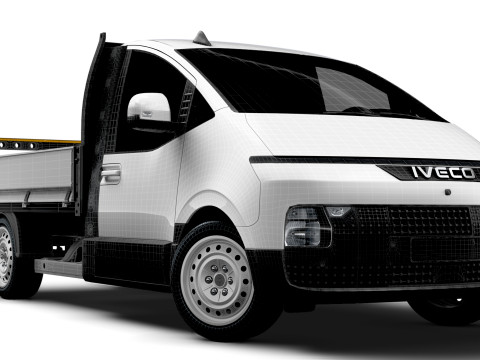 Iveco eMoovy Pickup 2025 Model 3D