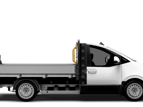 Iveco eMoovy Pickup 2025 Model 3D