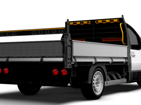 Iveco eMoovy Pickup 2025 Model 3D