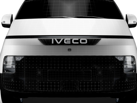 Iveco eMoovy Pickup 2025 Model 3D