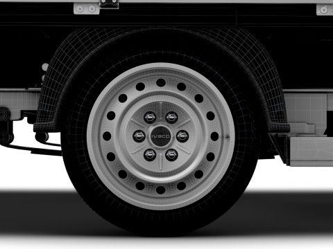 Iveco eMoovy Pickup 2025 Model 3D