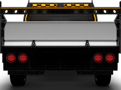 Iveco eMoovy Pickup 2025 3D Model