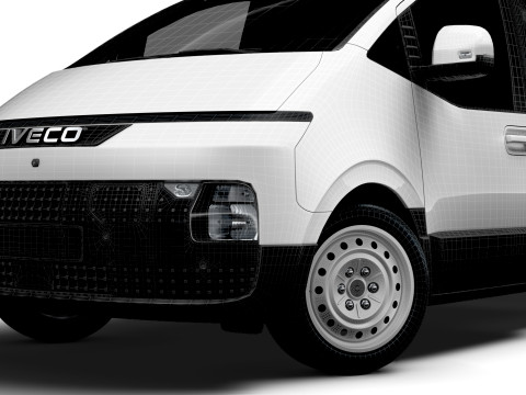Iveco eMoovy Pickup 2025 Model 3D