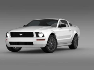 ford mustang 2005 3D Model