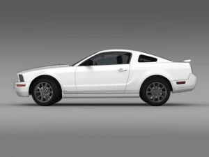 ford mustang 2005 3D Model