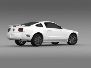 ford mustang 2005 3D Model