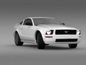 ford mustang 2005 3D Model