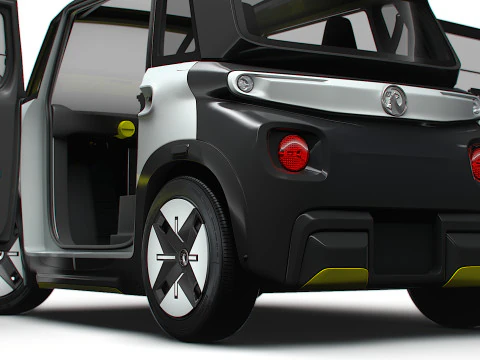 Vauxhall Rocks e HQ Interior 2025 3D Model