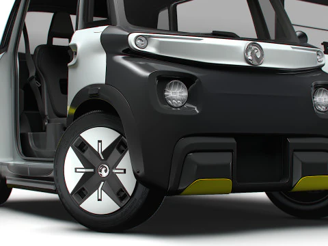 Vauxhall Rocks e HQ Interior 2025 3D Model