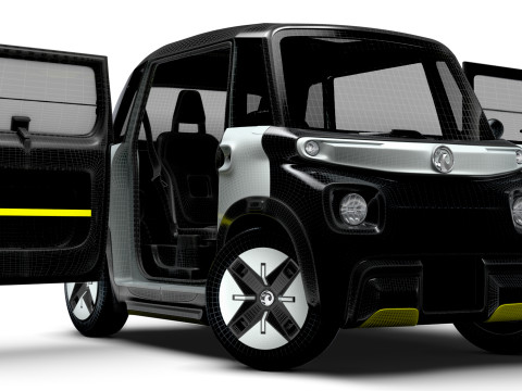 Vauxhall Rocks e HQ Interior 2025 3D-Modell