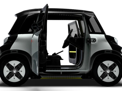 Vauxhall Rocks e HQ Interior 2025 3D Model
