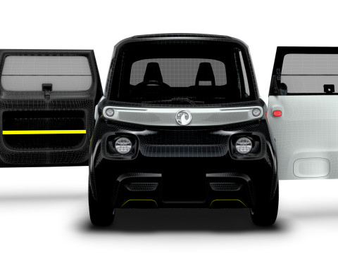 Vauxhall Rocks e HQ Interior 2025 3D-Modell