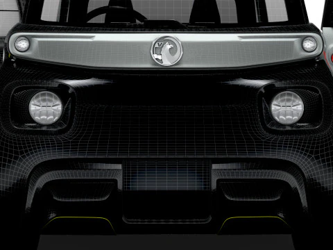 Vauxhall Rocks e HQ Interior 2025 3D Model